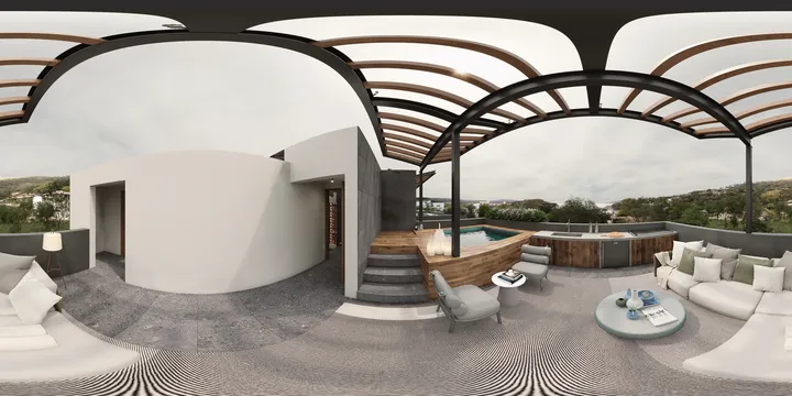 Los Ailes — roof garden 360°