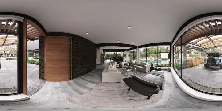 Los Ailes — vestíbulo 360°